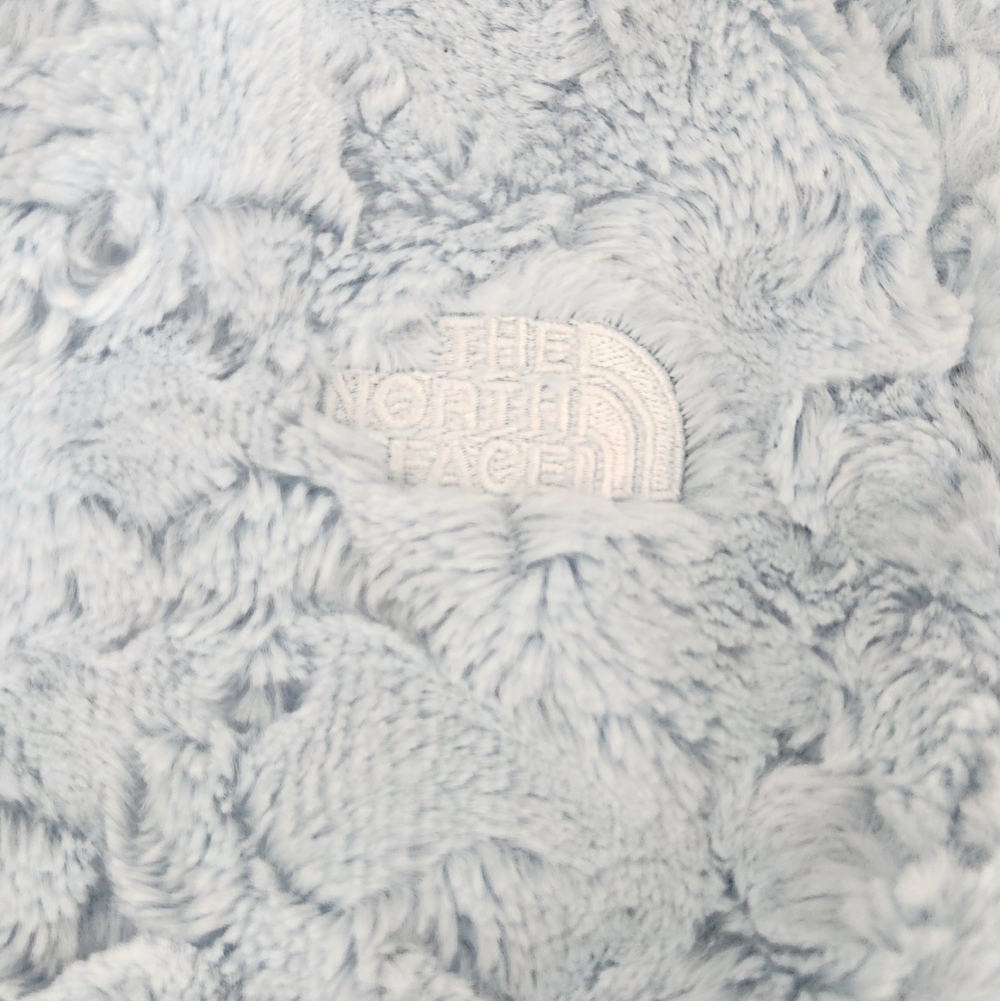 The North Face Reversible Blue Puffer Vest - Picture 6 of 9